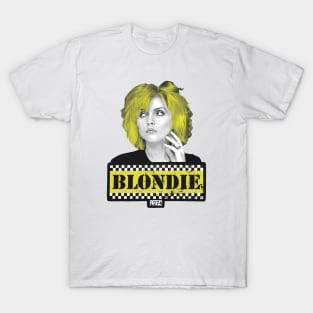 Vintage BLONDIE 1974 YELLOW T-Shirt